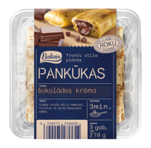 Pankūkas. Šokolādes krēma