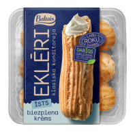 Eklēri ar biezpiena krēmu