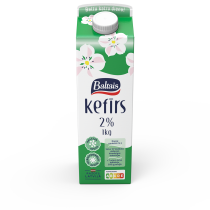 Baltais kefīrs, 2%
