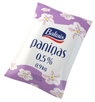 Baltais paniņas, 0,5%