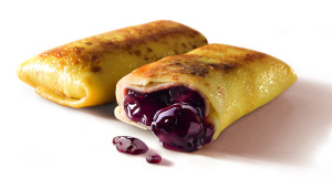 Pankūkas ar ķiršu  pild. 0,09