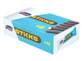 Stick biezpiena sieriņš. Vaniļas. Kakao glazūrā